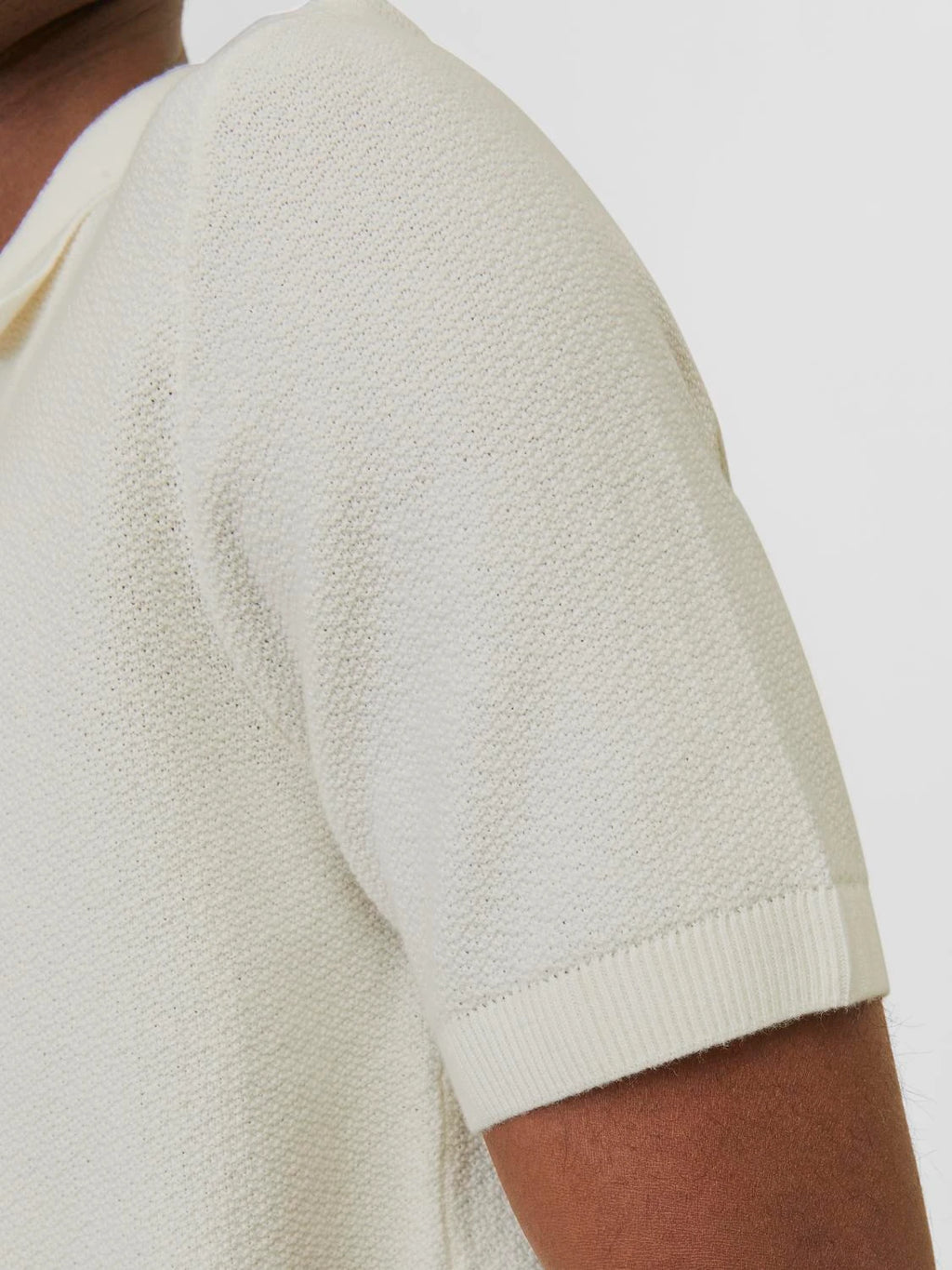 Jack & Jones uomo polo Blu Sandri 12251008 Cloud Dancer