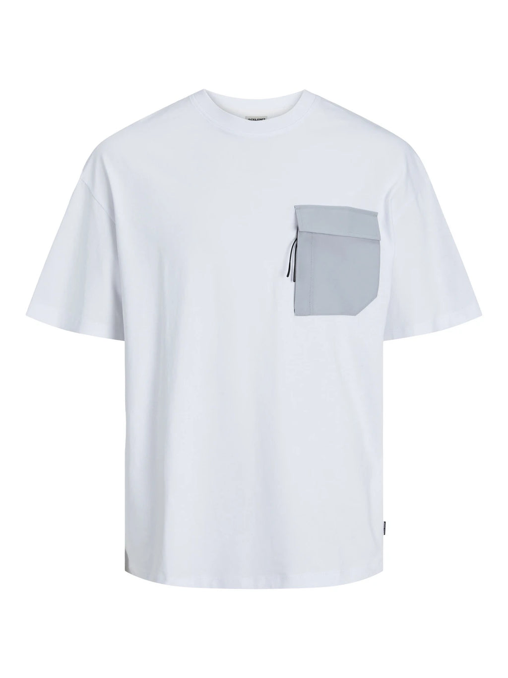 Jack & Jones uomo t-shirt Arch Pocket 12251615 Bianco
