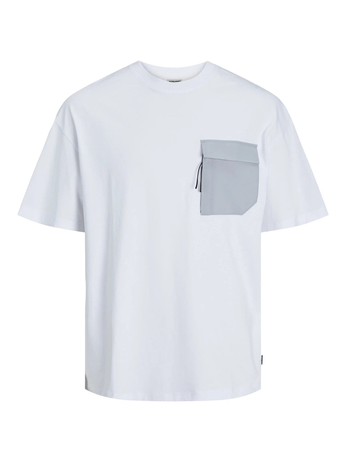 Jack & Jones uomo t-shirt Arch Pocket 12251615 Bianco