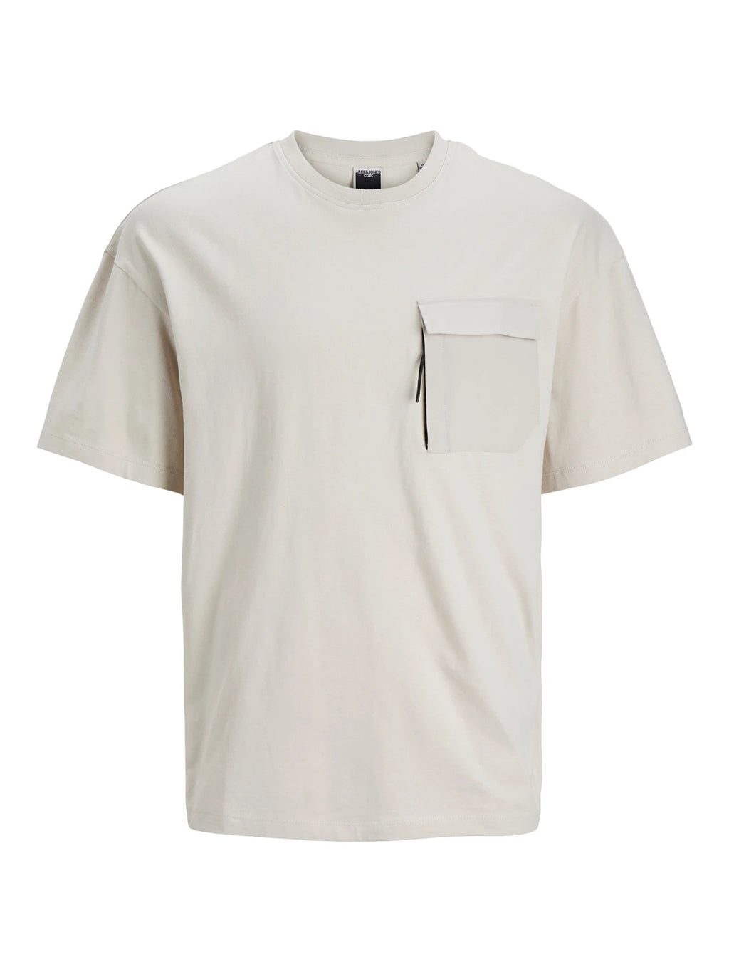 Jack & Jones uomo t-shirt Arch Pocket 12251615 Moonbeam