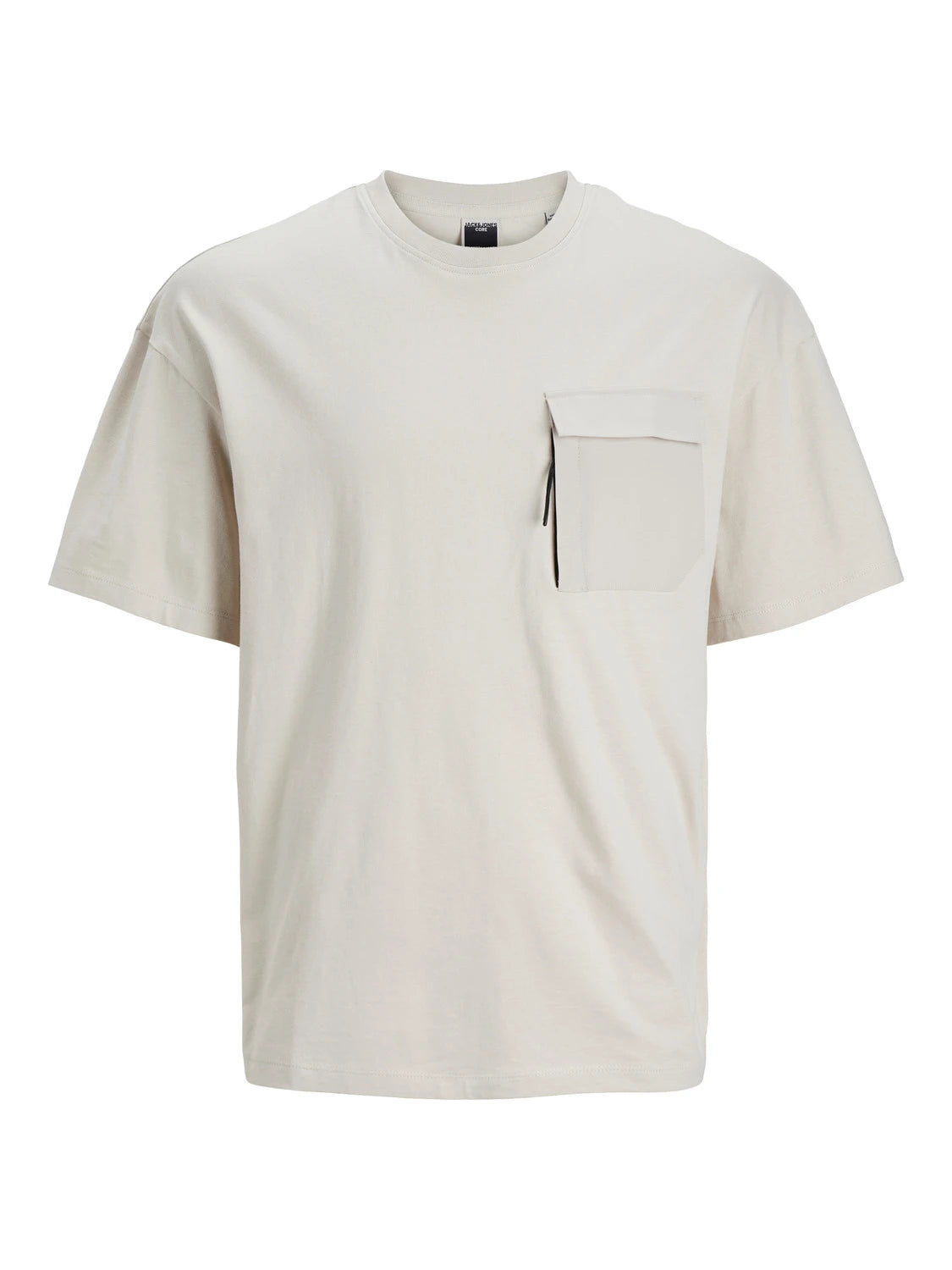 Jack & Jones uomo t-shirt Arch Pocket 12251615 Moonbeam
