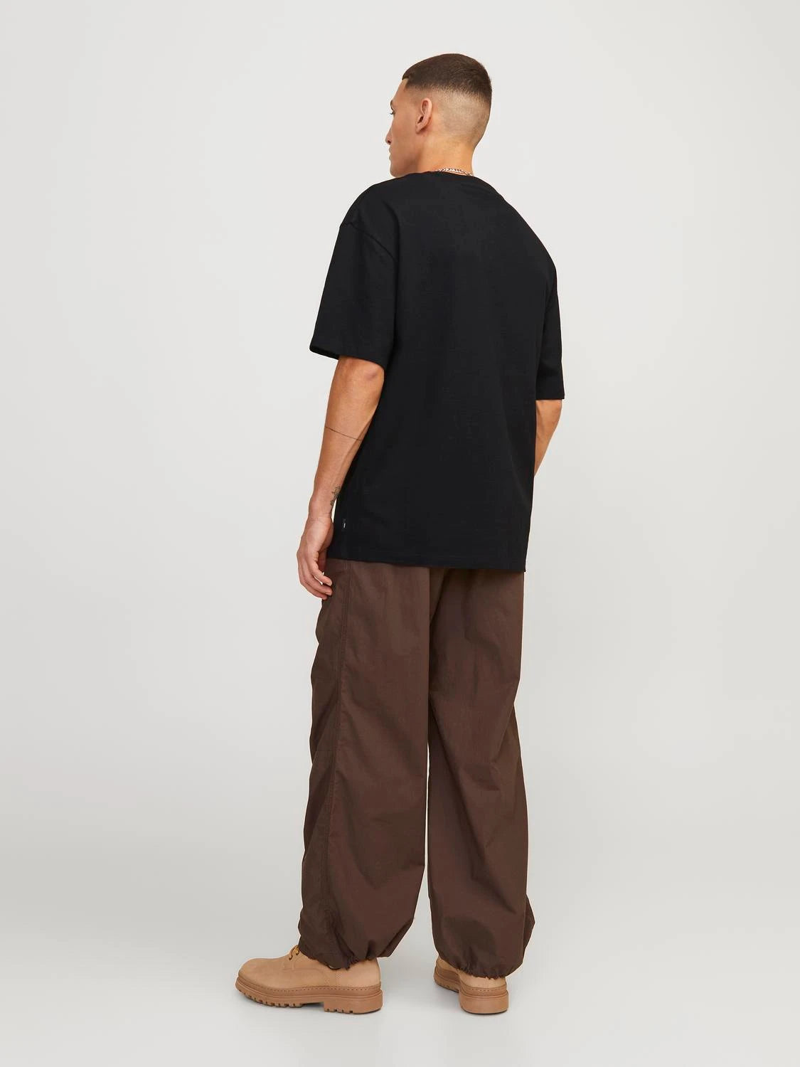 Jack & Jones uomo t-shirt Arch Pocket 12251615 Nero