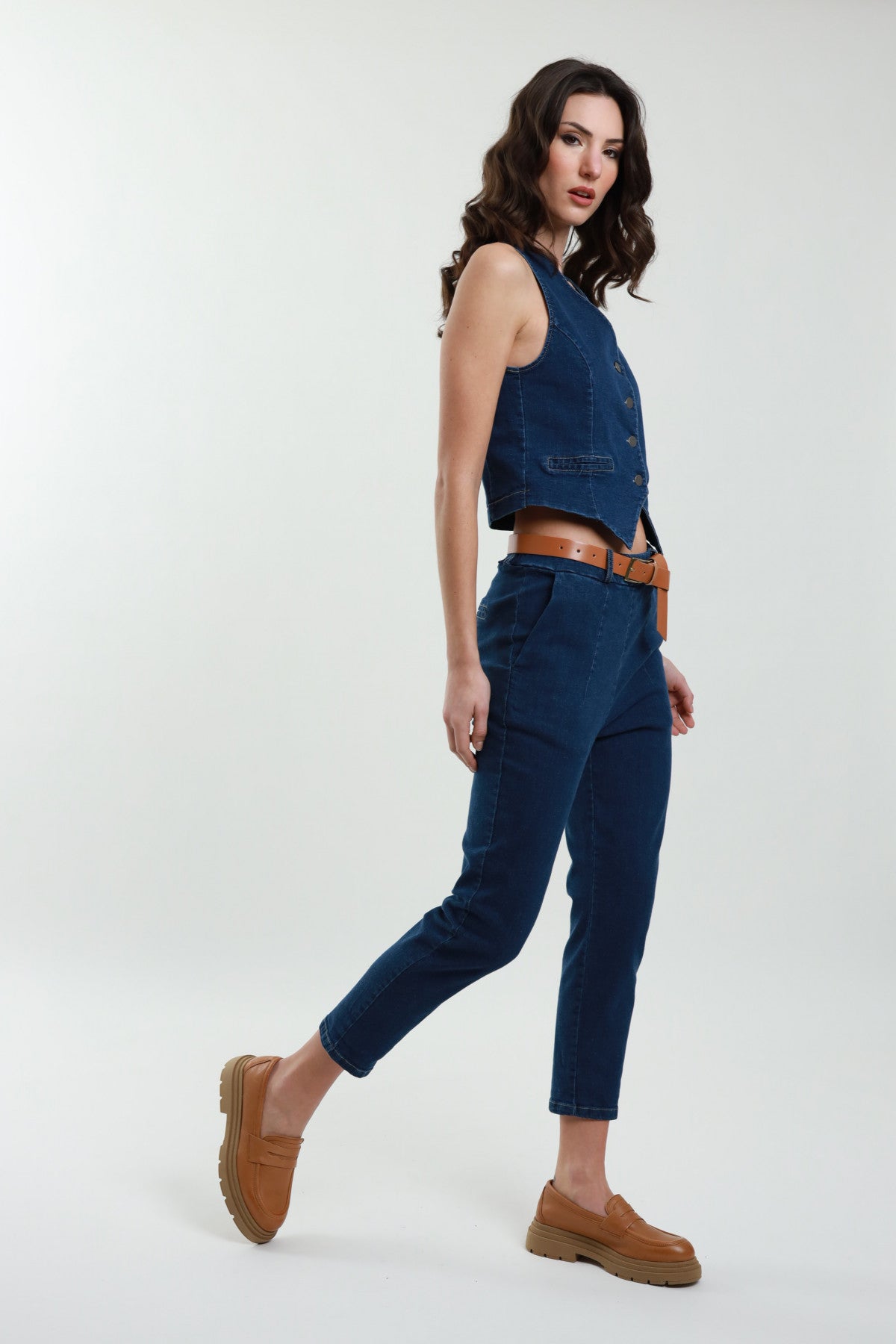 Susy mix donna pantalone jeans PA3908 Denim