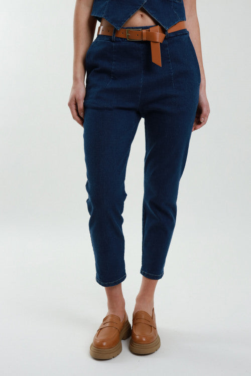 Susy mix donna pantalone jeans PA3908 Denim