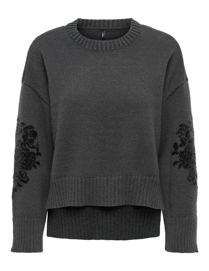 Only maglia ANNIKA 15378500 Dark Grey Melange
