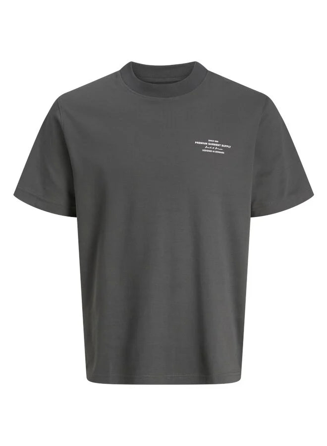 Jack & Jones uomo t-shirt Blachad 12259357 Volcanic