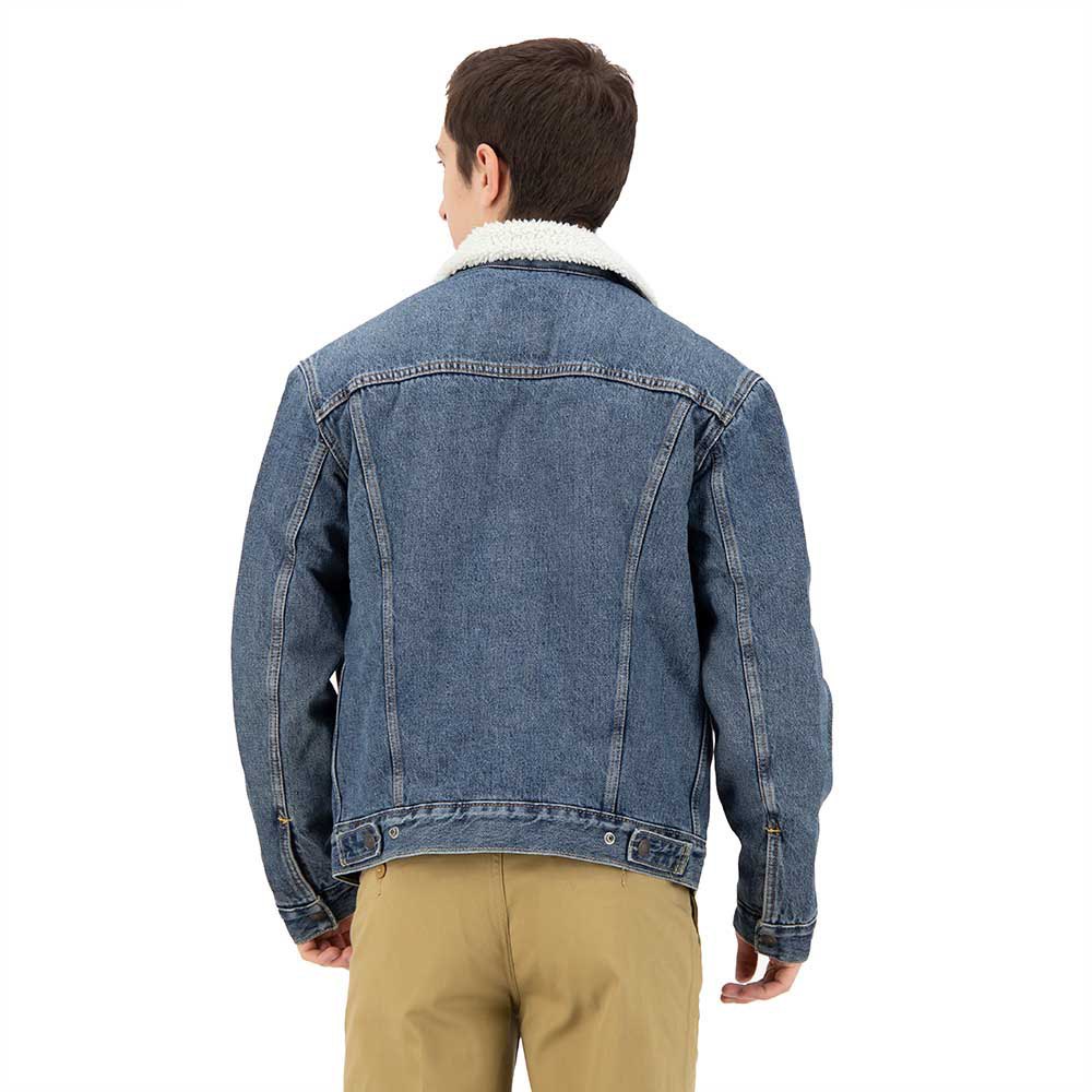 Levi's uomo giubbino type 3 sherpa 16365-0128