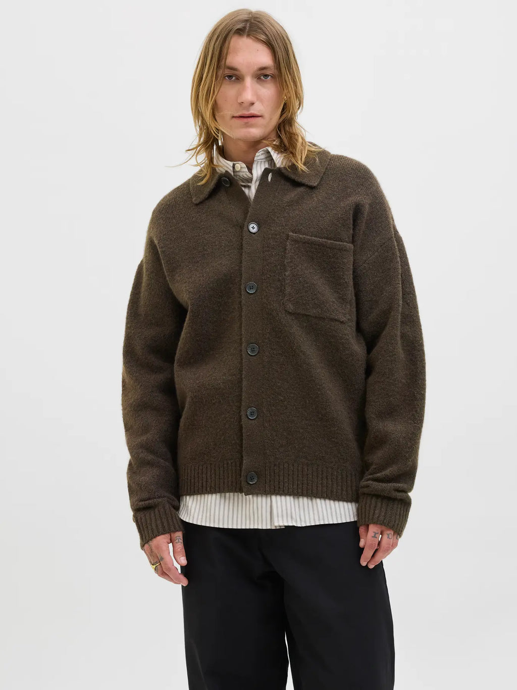 Jack & Jones uomo cardigan Bluffin 12284704 Delicios