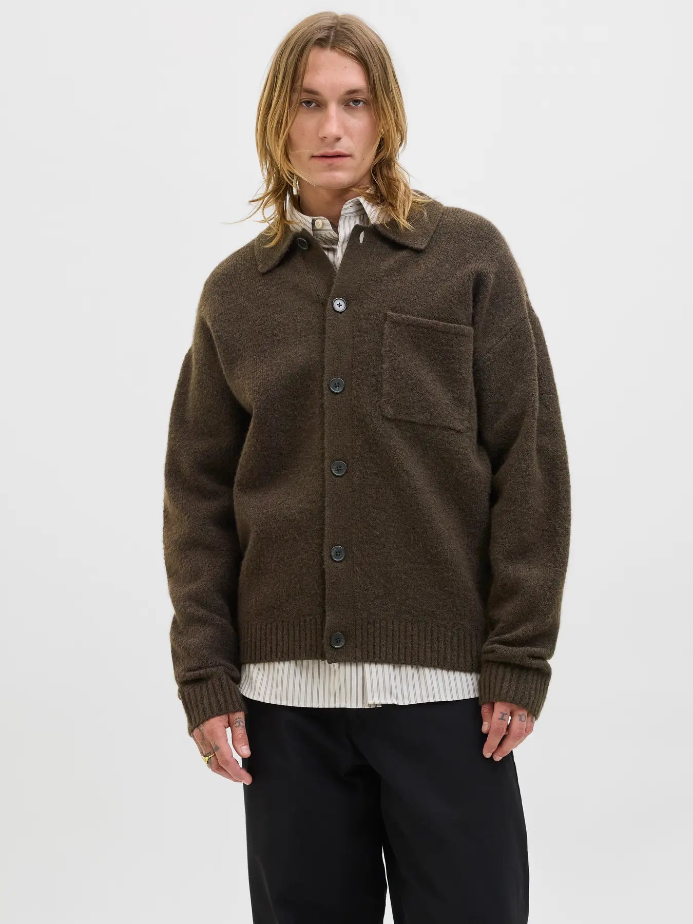 Jack & Jones uomo cardigan Bluffin 12284704 Delicios