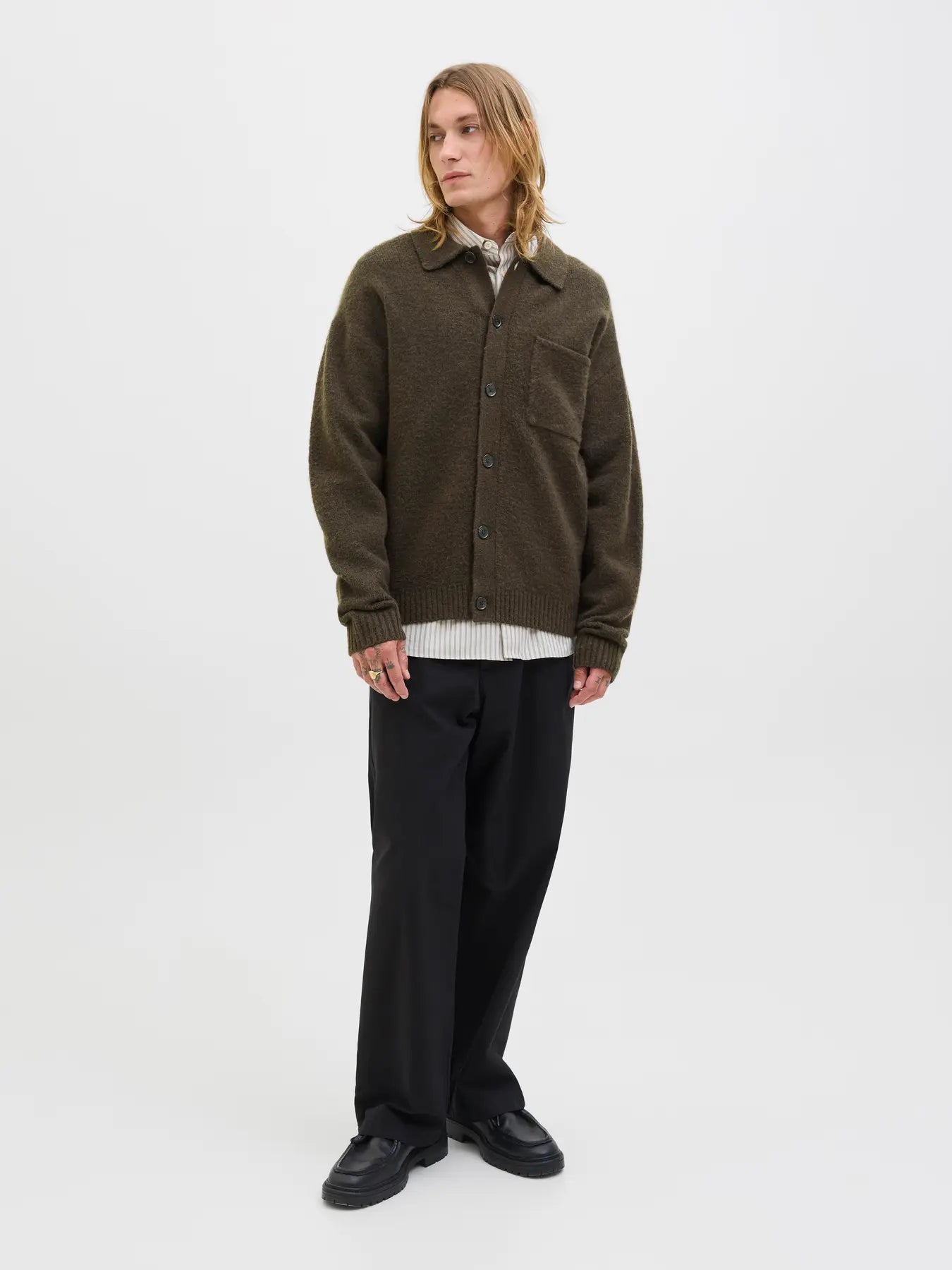 Jack & Jones uomo cardigan Bluffin 12284704 Delicios