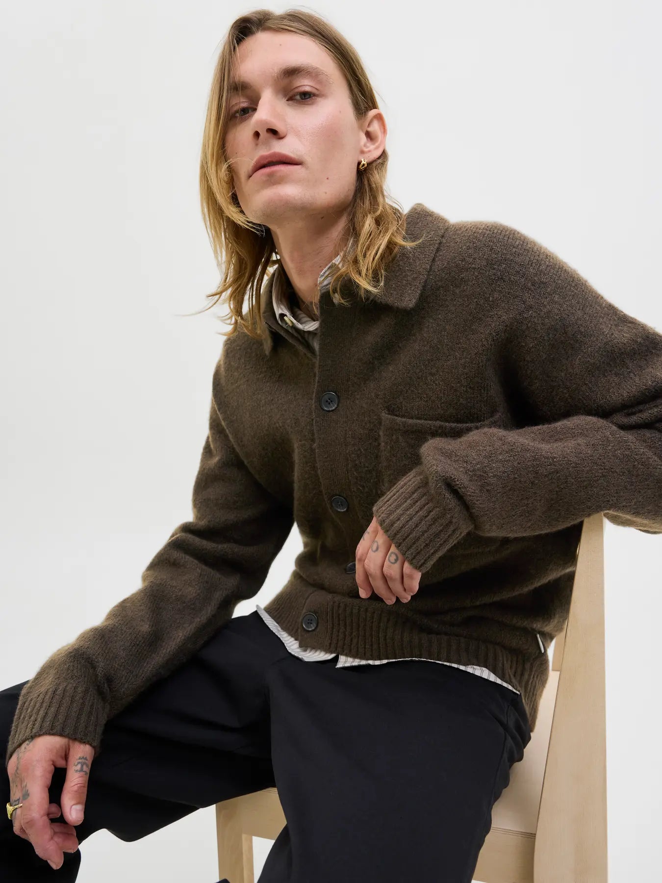 Jack & Jones uomo cardigan Bluffin 12284704 Delicios
