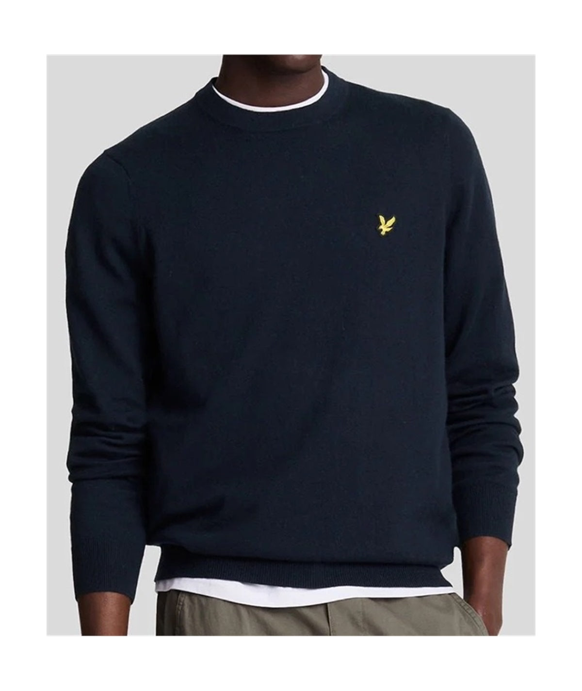 lyle & scott uomo maglia cotton merino KN2110V Z271