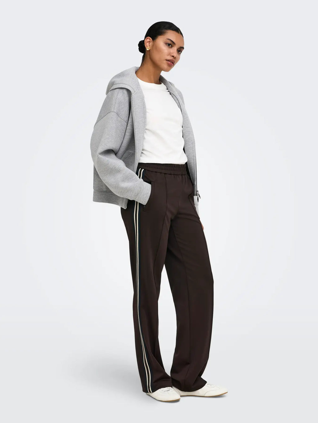 Only pantalone WARM TRACK 15149790 Coffee Bean