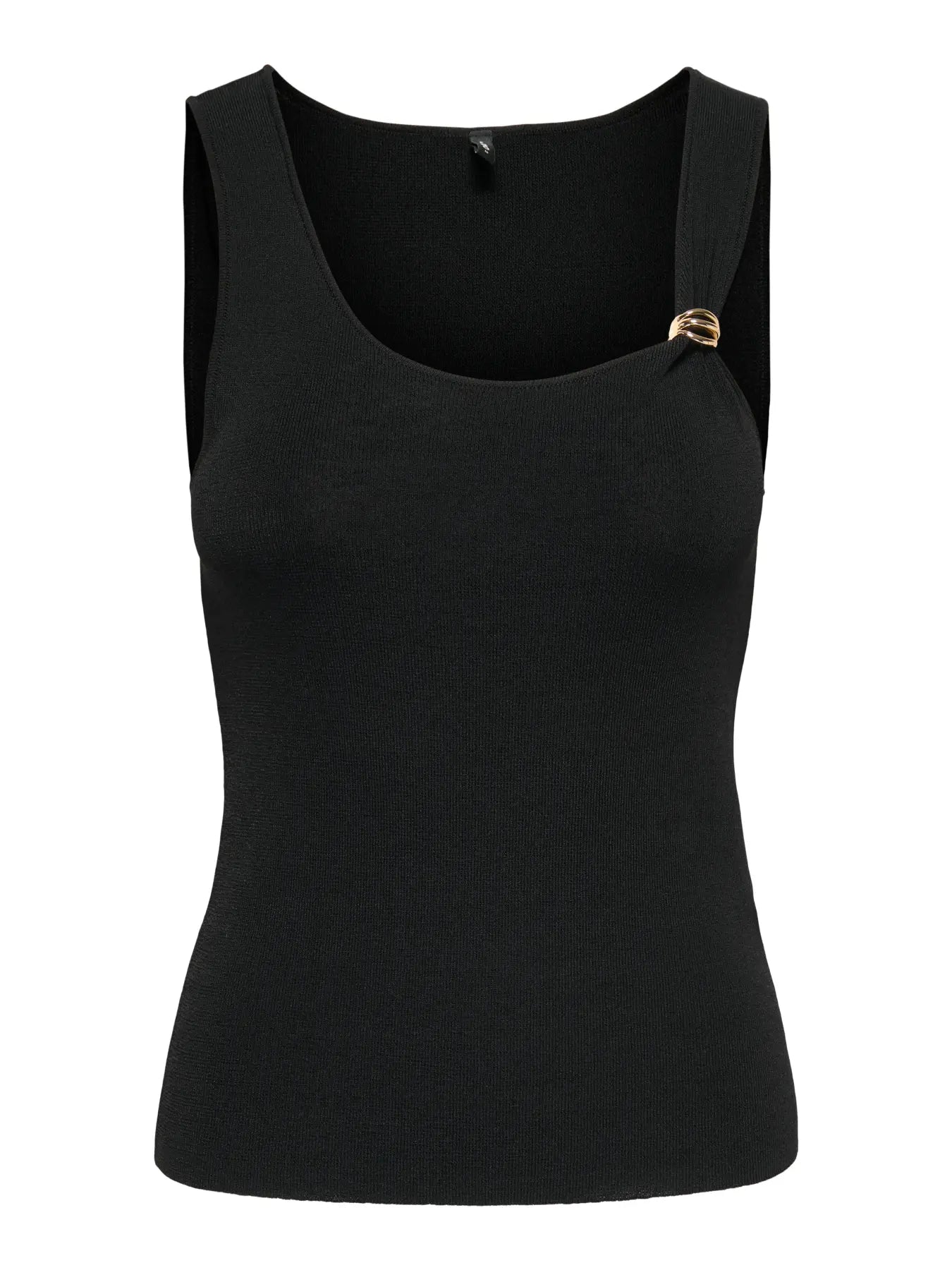 Only donna top GOLDEN U-NECK BUCLKE 15375090