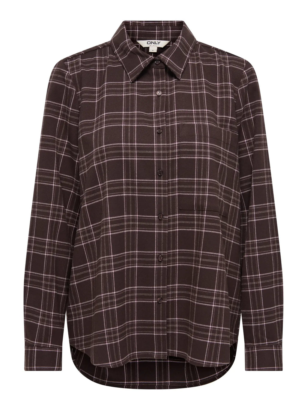 Only camicia WREN 15368629 Black Checked forge