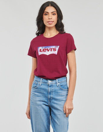 Levi's Donna T-shirt Galaxy Fill Rosso 17369-2024