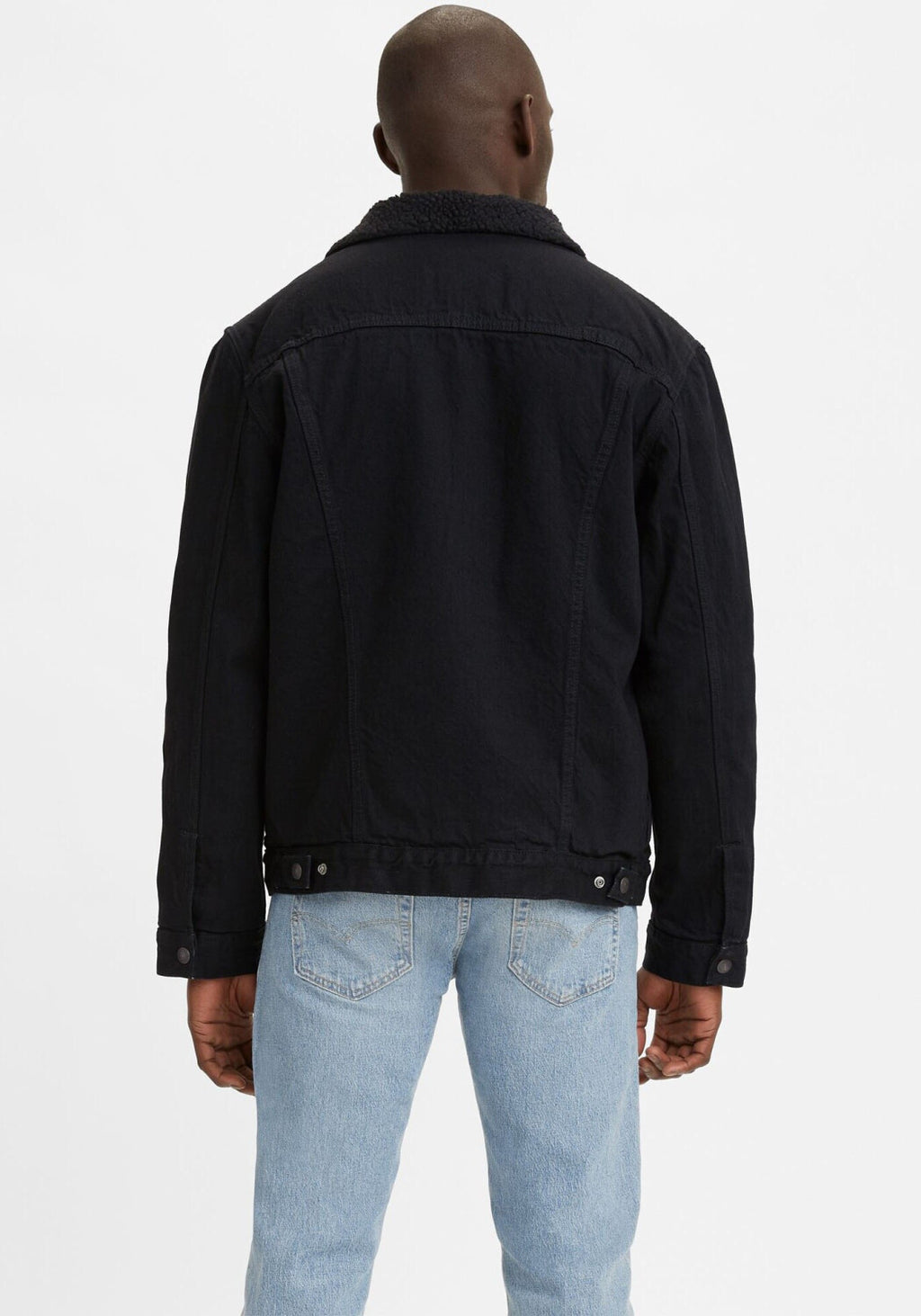 Levi's uomo giubbino Type 3 Sherpa Trucker 6365-0291