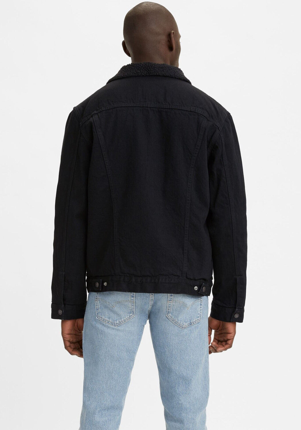 Levi's uomo giubbino Type 3 Sherpa Trucker 6365-0291
