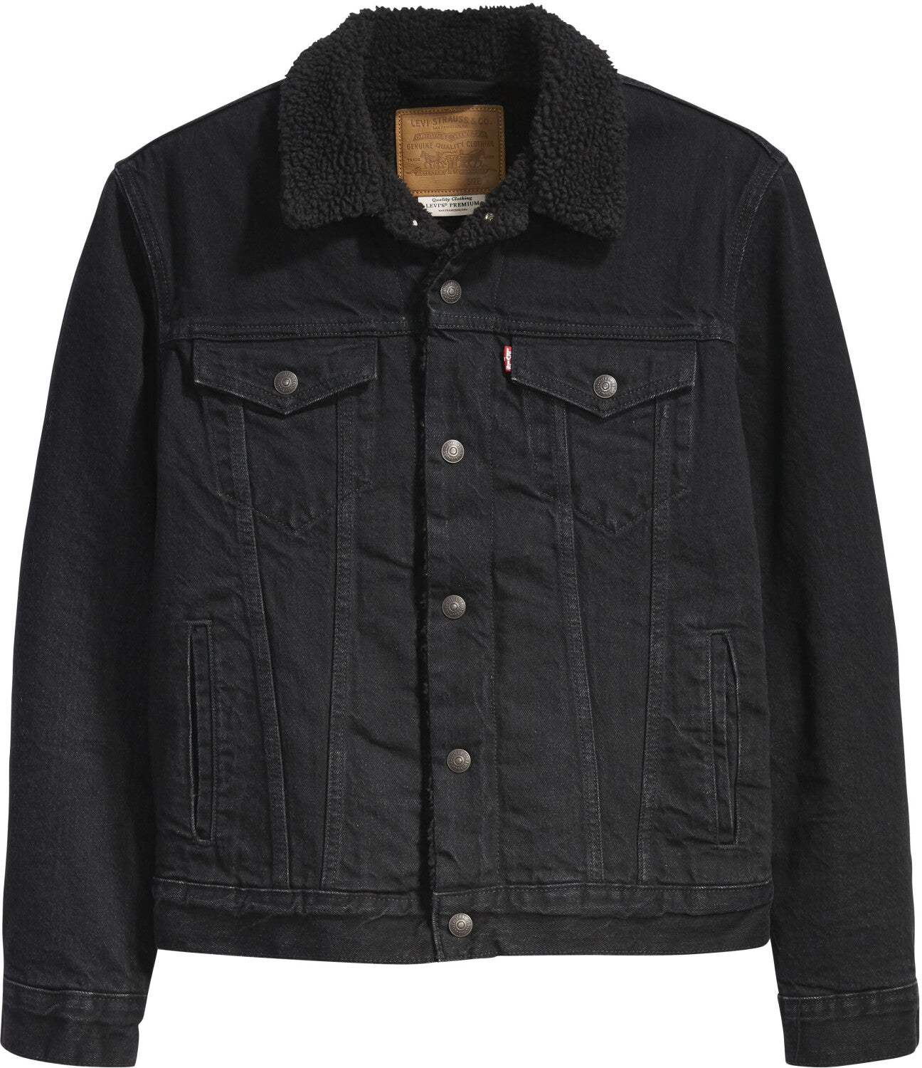 Levi's uomo giubbino Type 3 Sherpa Trucker 6365-0291