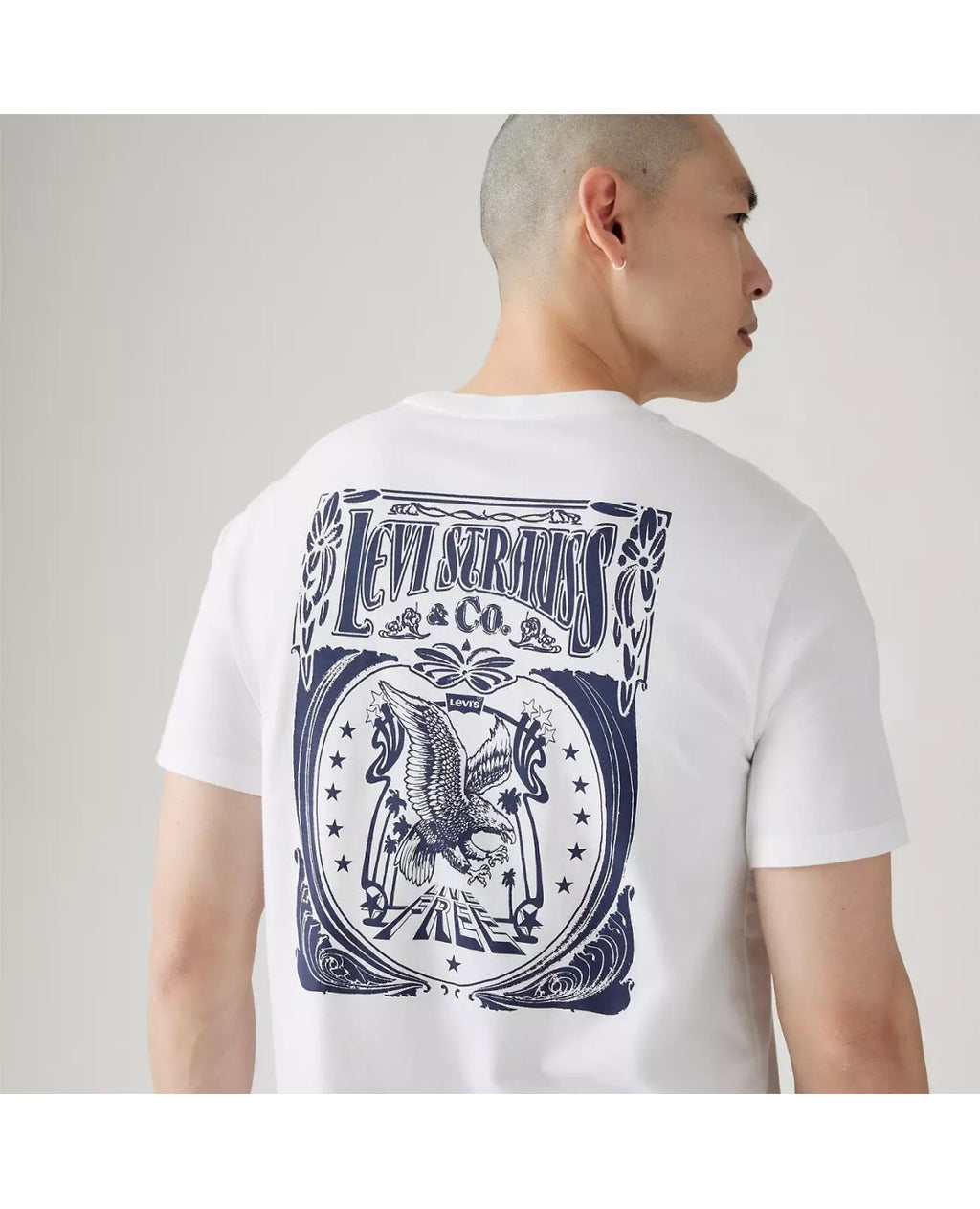 Levi's uomo t-shirt Graphic Brin Music 22491-1855