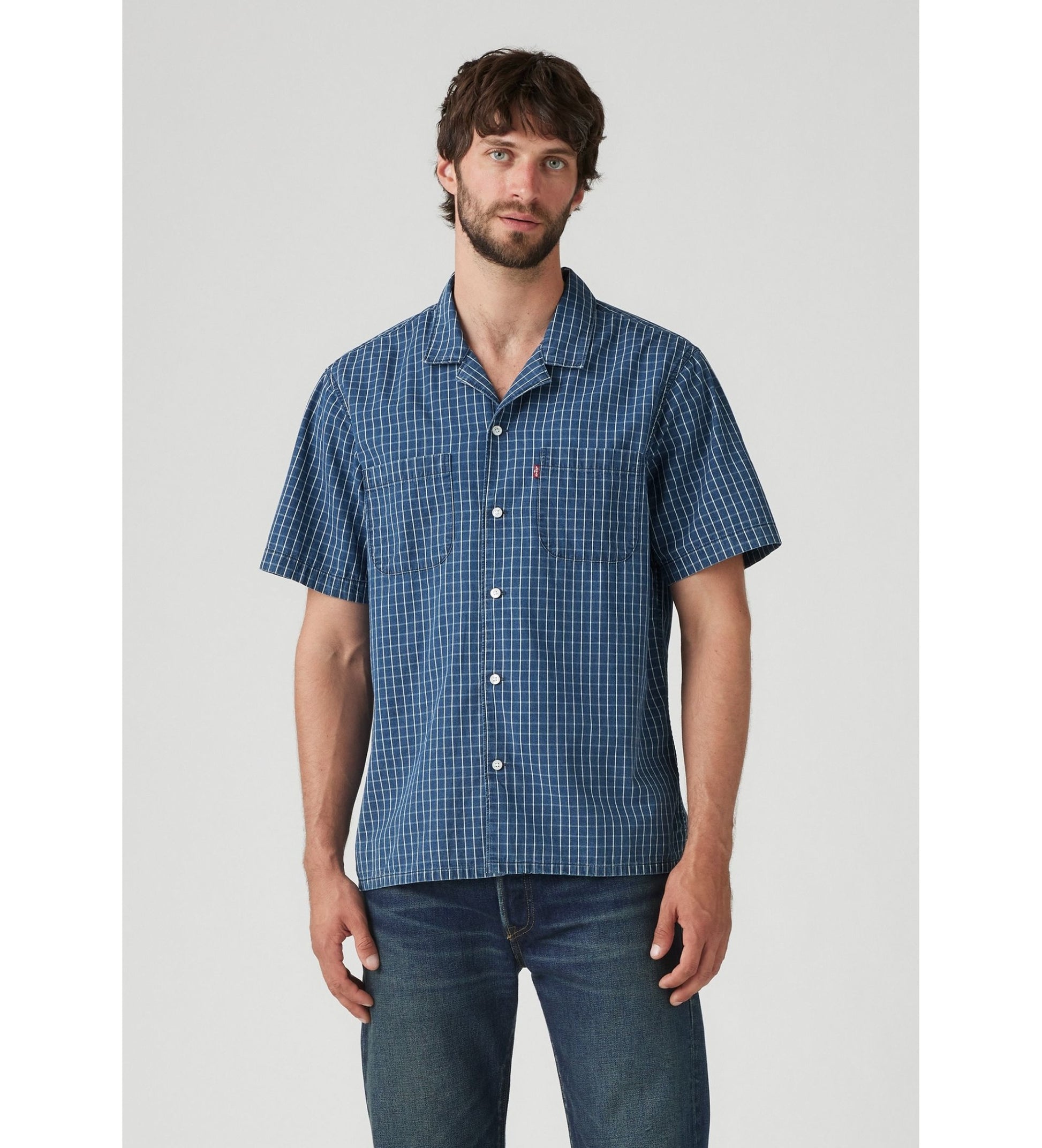 Levi's uomo camicia S/S Classic Camper 21976-0128