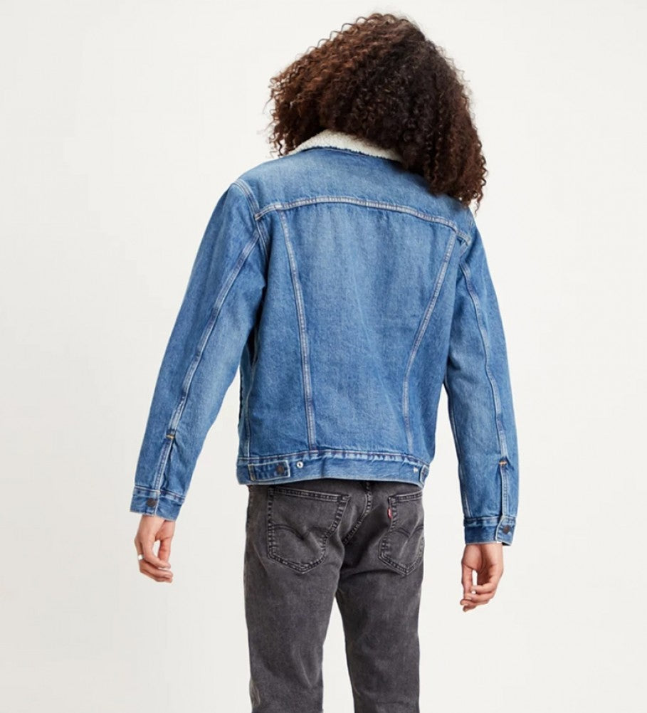 levi's uomo giubbino Type 3 Sherpa Trucke 16365-0128
