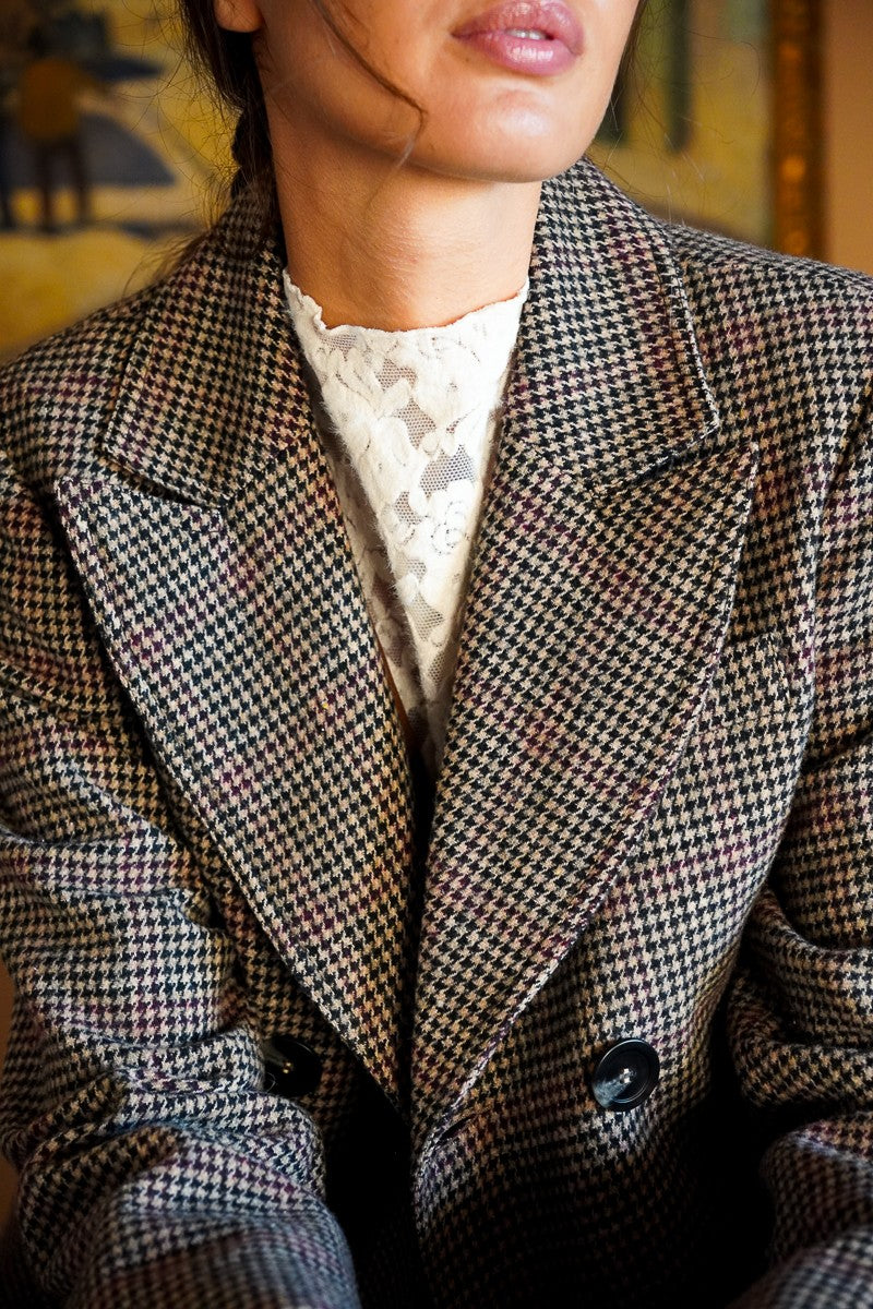 Molly Braken donna cappotto P1833ADH brown