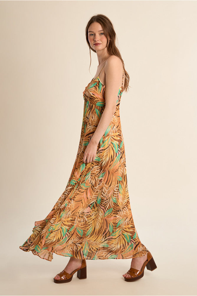 Molly Bracken donna abito LADIES WOVEN P1787EE