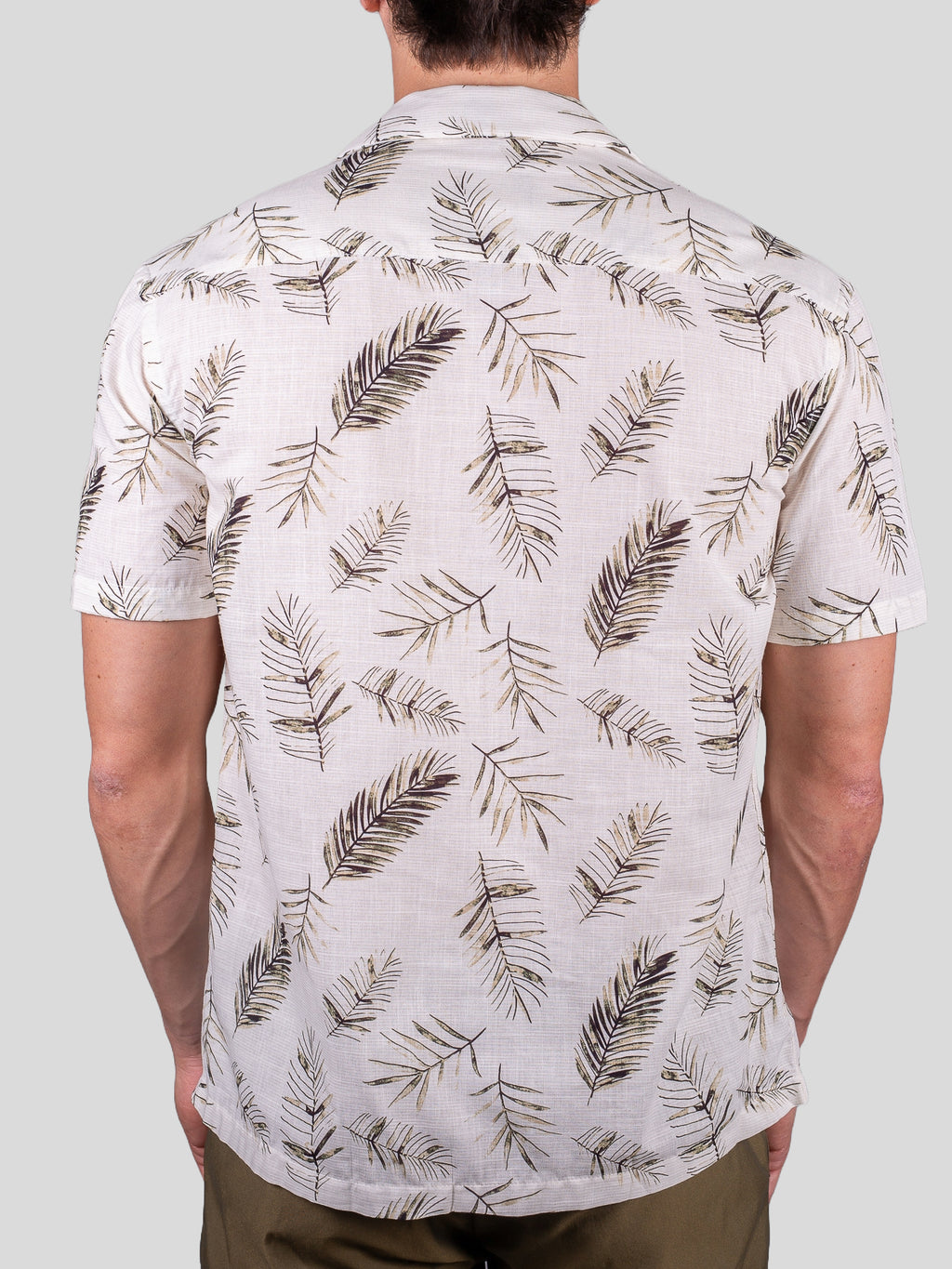 Gold Rush uomo camicia manica Boowling 65091 Beige