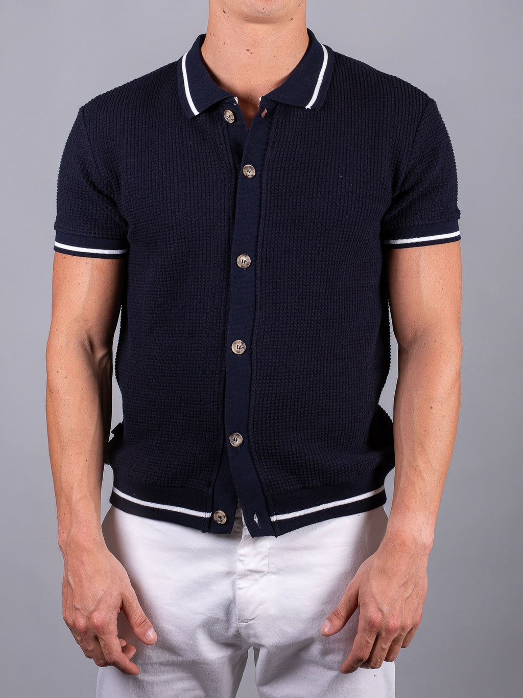 Gold Rush uomo camicia  FAS02/CAMP Blu