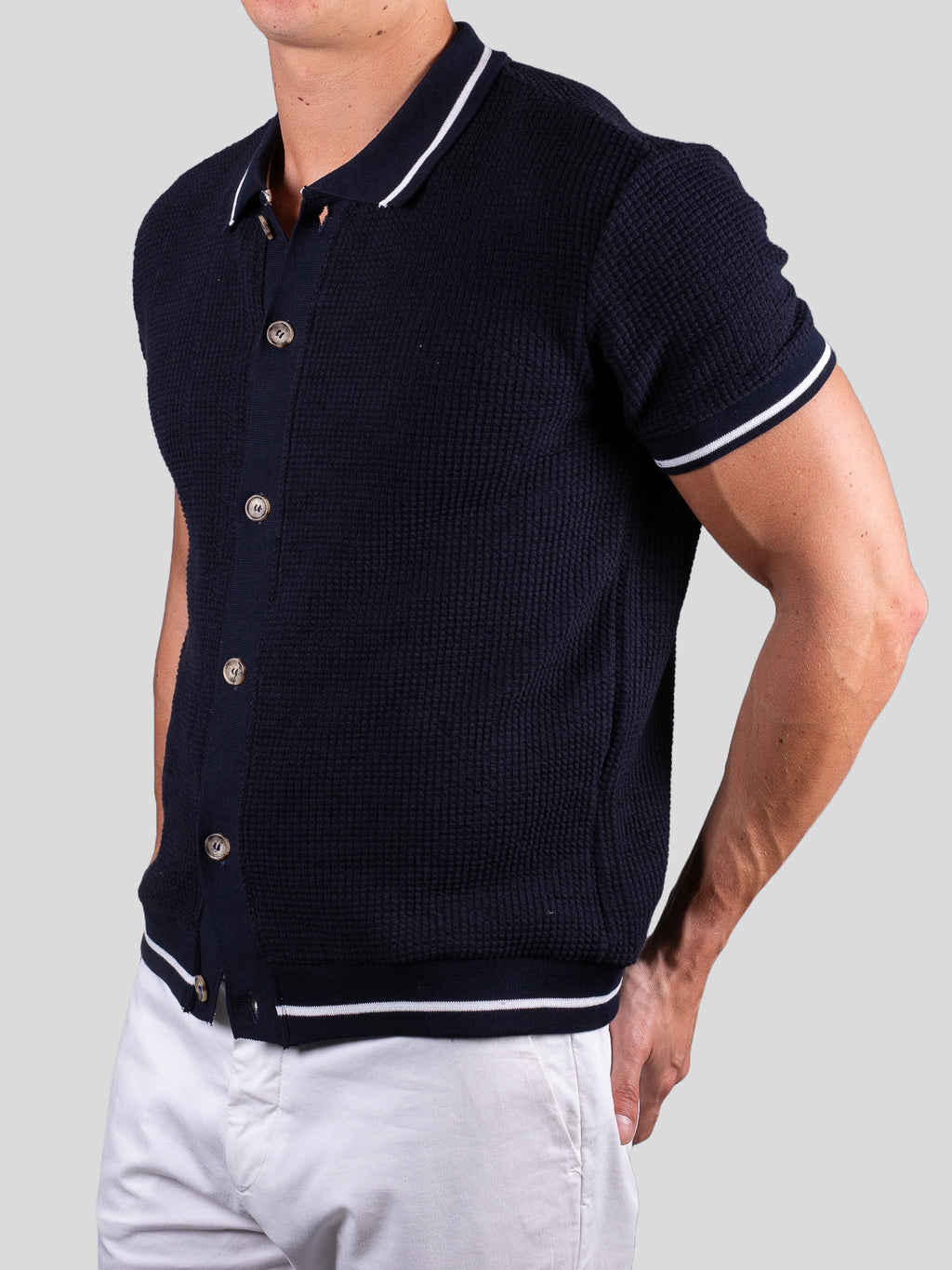 Gold Rush uomo camicia  FAS02/CAMP Blu