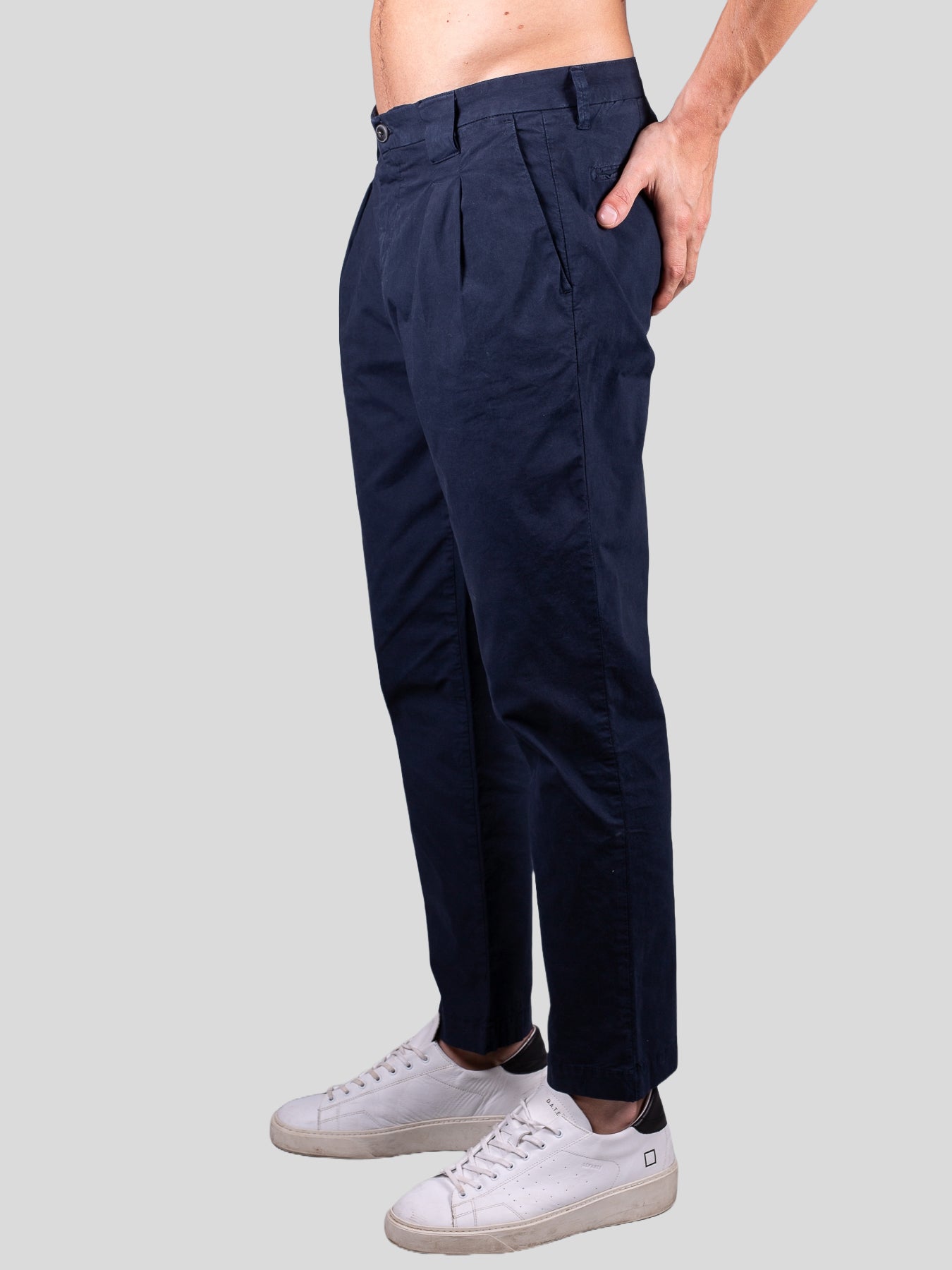 Gold Rush uomo pantalone gaza PESS361 blu