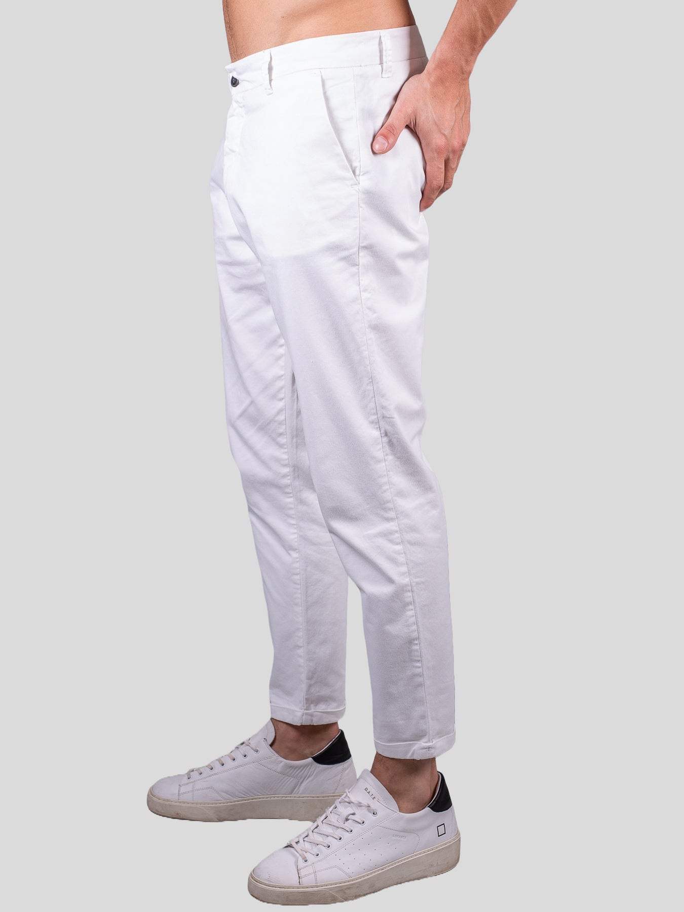 Gold Rush uomo pantalone chino ESS1030 bianco