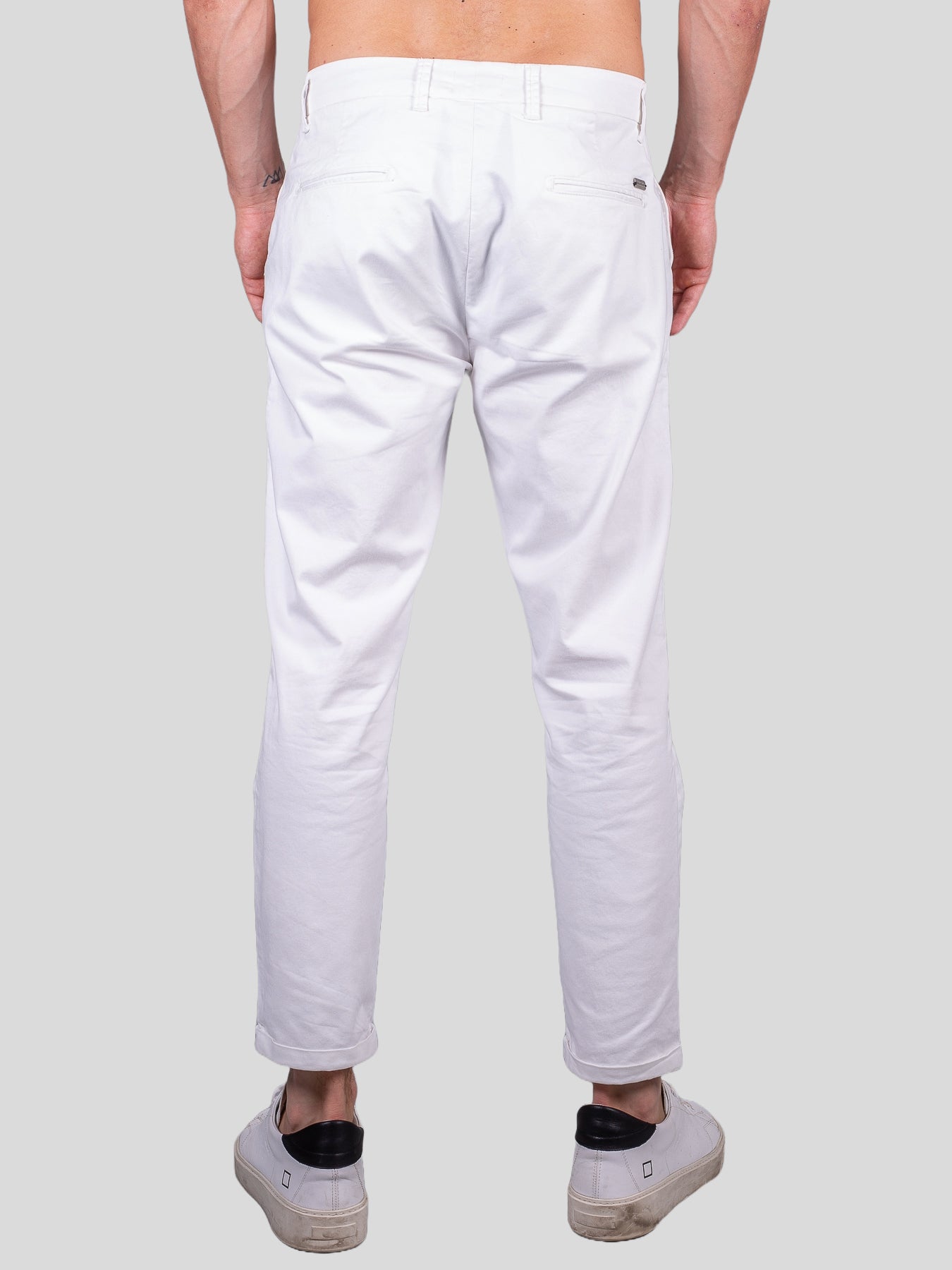 Gold Rush uomo pantalone chino ESS1030 bianco