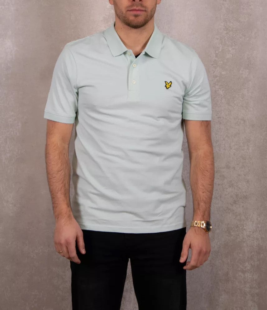 Lyle & Scott uomo polo Plain SP400VOG x581 Amb.Green