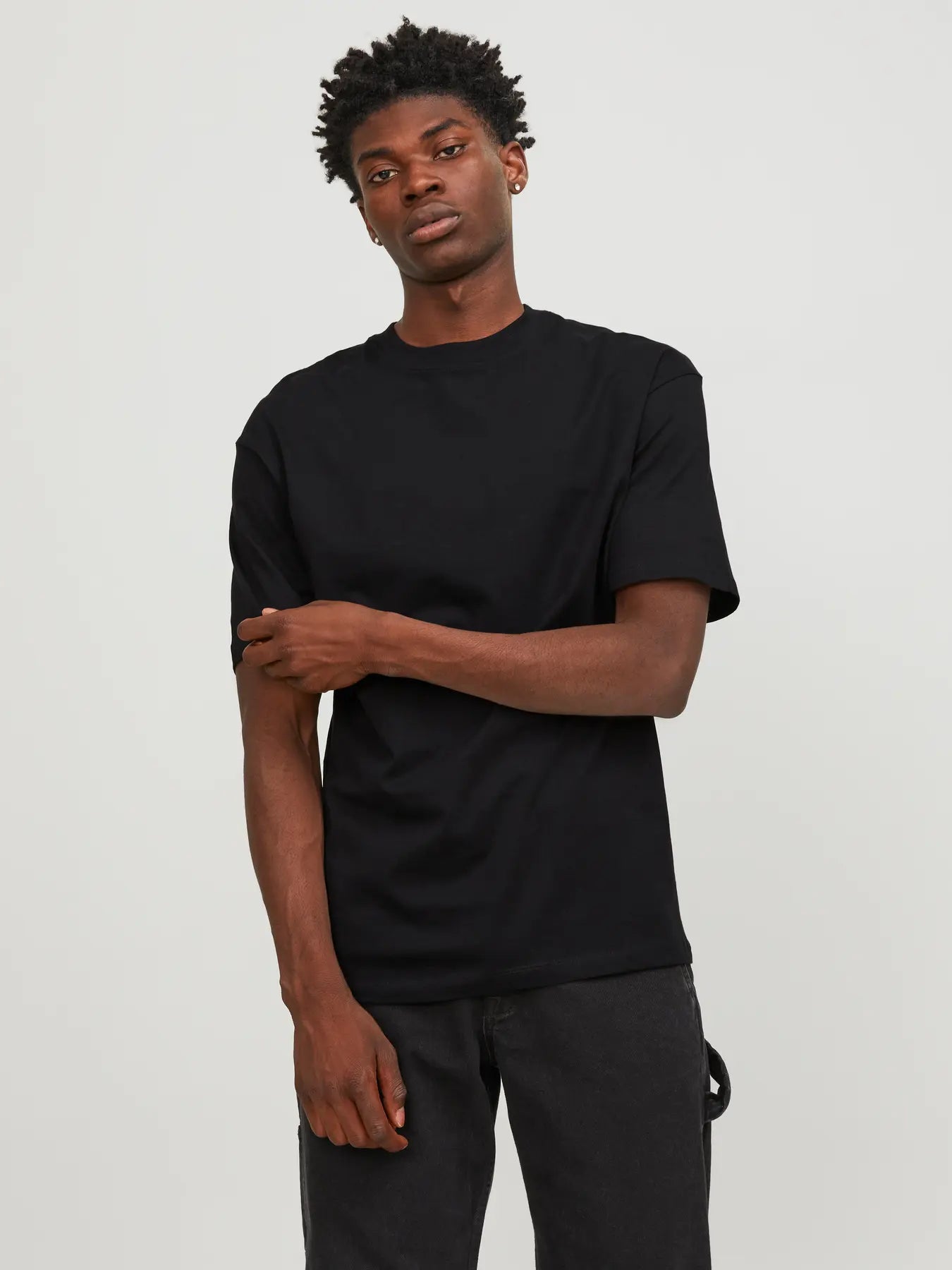 Jack & Jones uomo t-shirt Bradley 12249319 Black