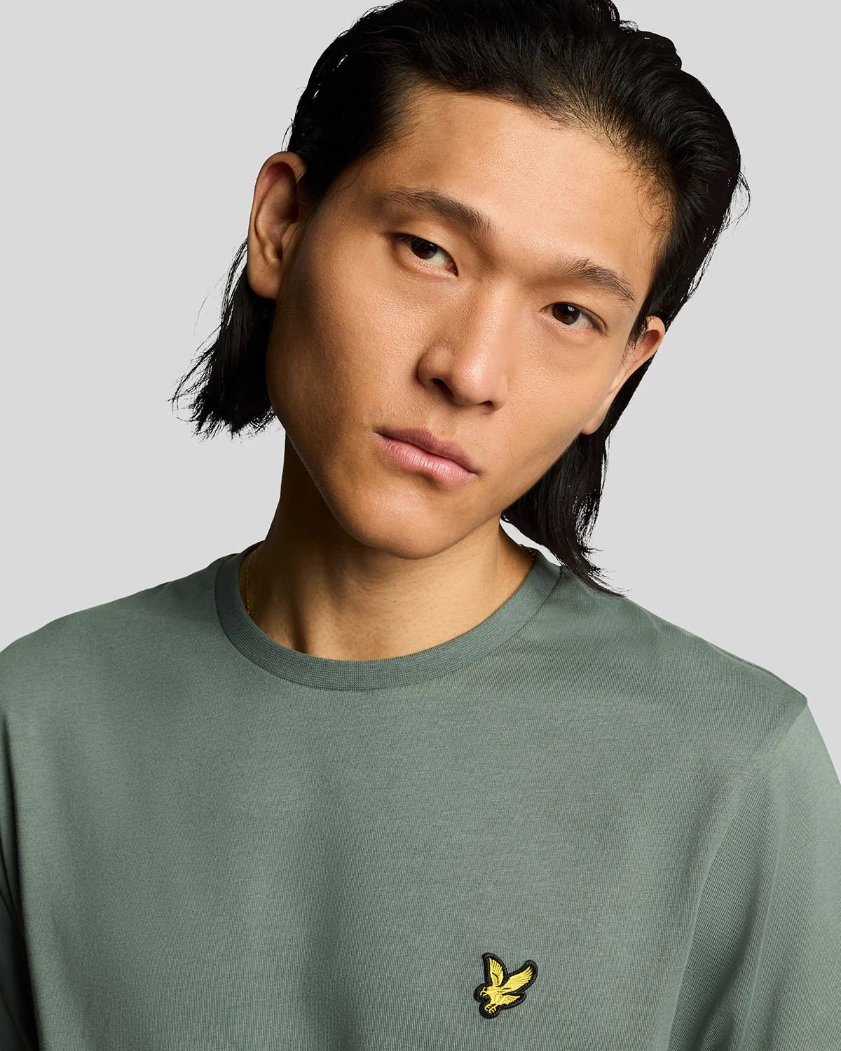 Lyle & Scott uomo t-shirt Plain TS400VOG x583 GreenM
