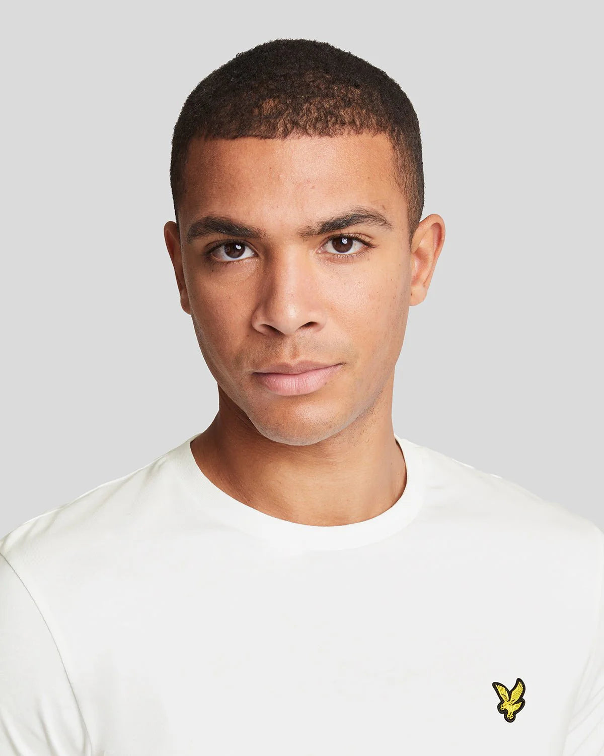 Lyle & Scott uomo t-shirt Plain TS400VOG 626 Bianco