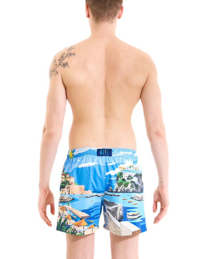 Move uomo costume Boxer SaintVincent stampato ISCHIA
