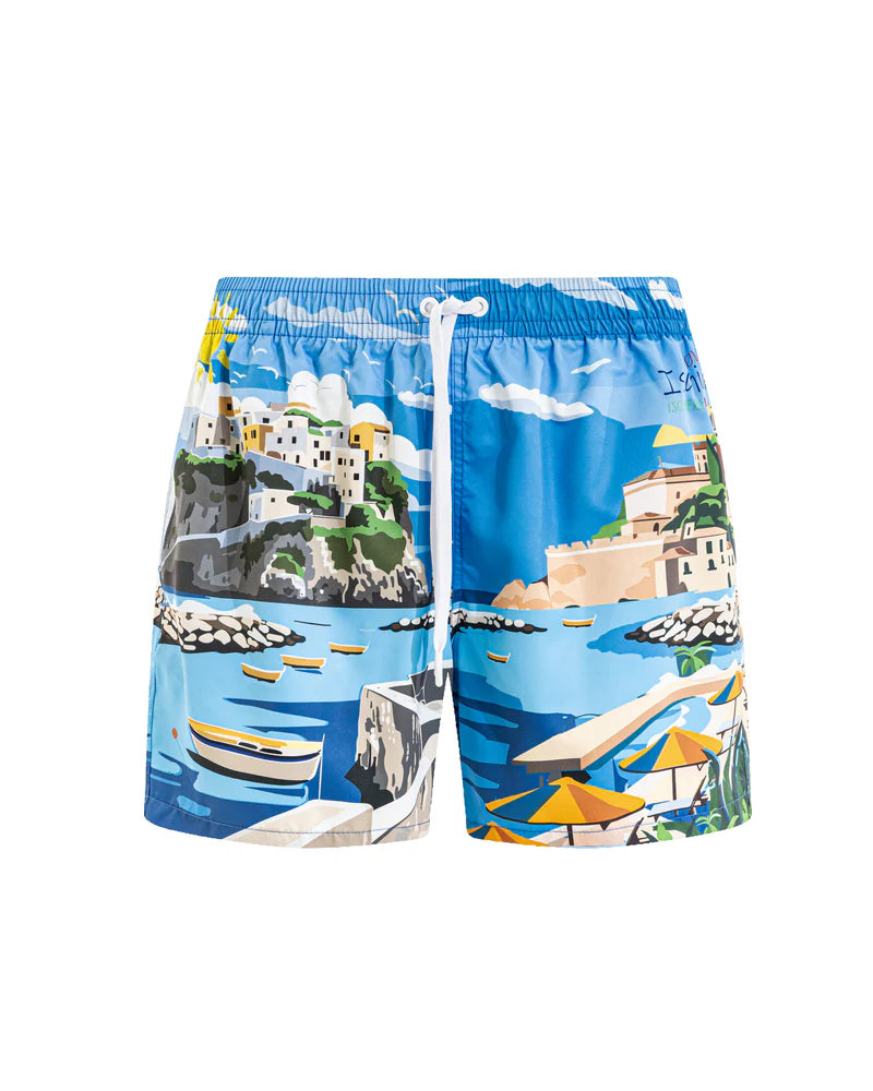 Move uomo costume Boxer SaintVincent stampato ISCHIA