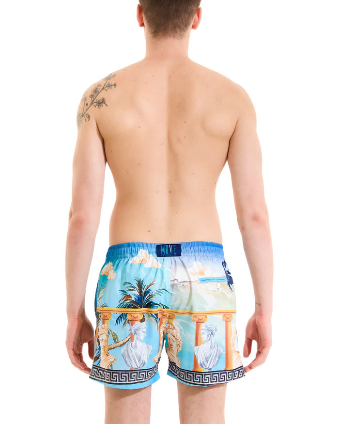 Move uomo costume Boxer Saint Vincent stampato PRINT E