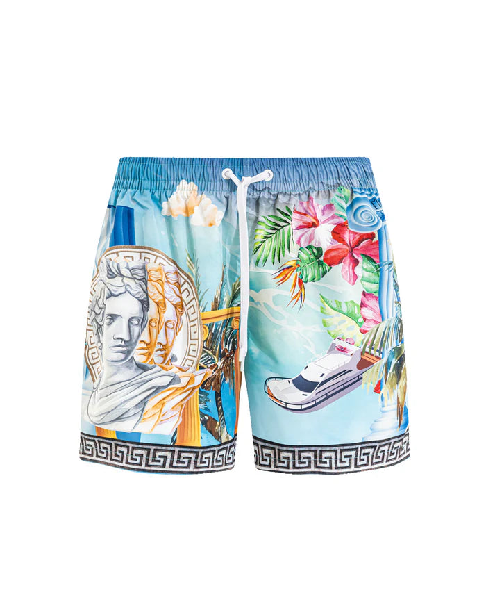 Move uomo costume Boxer Saint Vincent stampato PRINT E