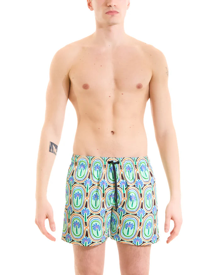 Move uomo costume Boxer SaintVincent stampato PRINT F
