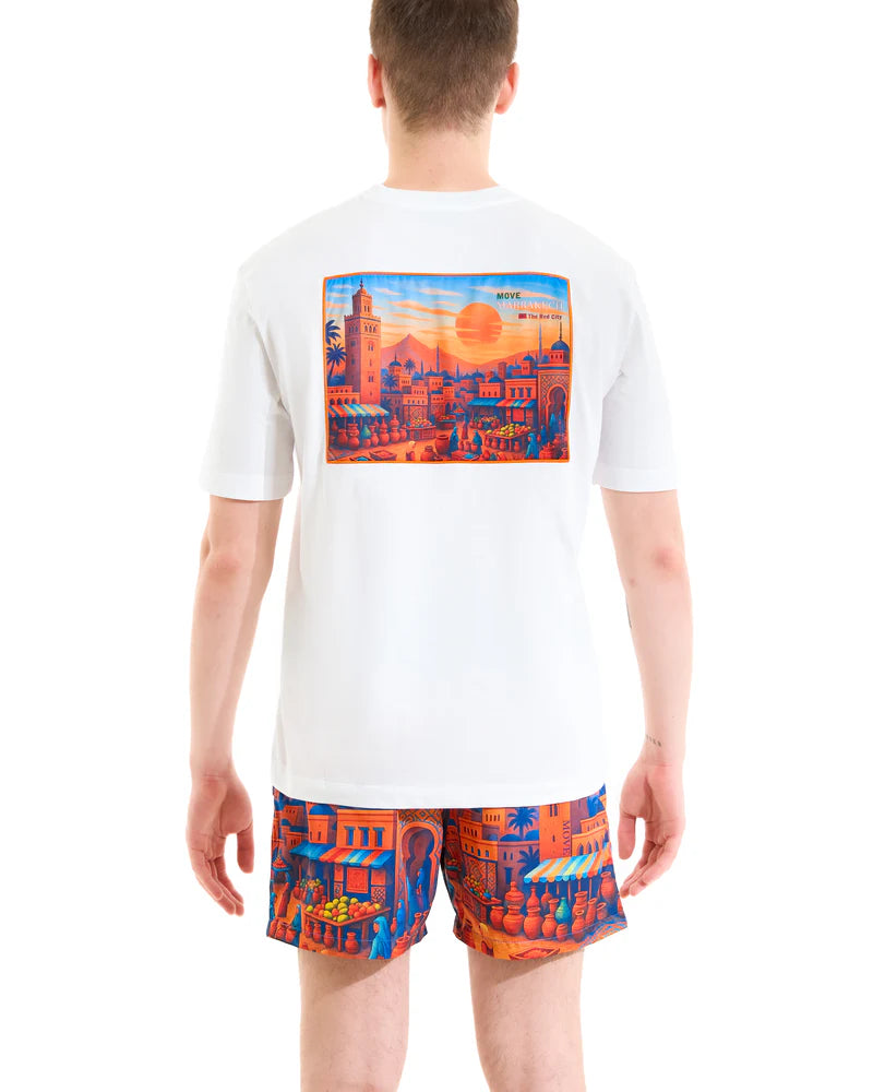 Move uomo t-shirt stampa MARRAKECH