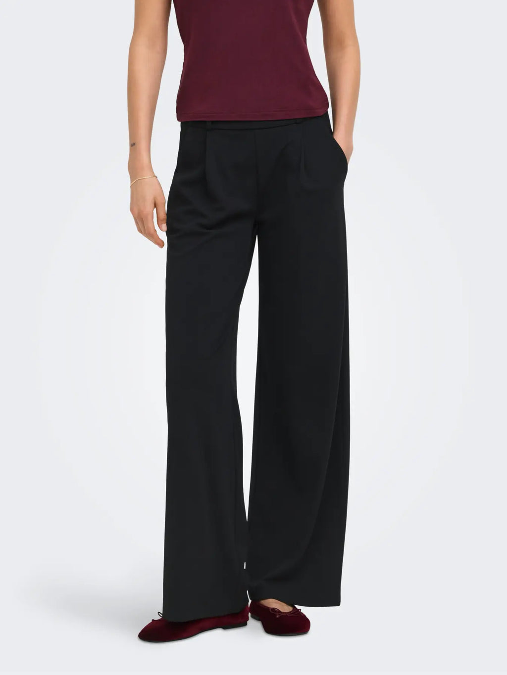 JDY Pantalone GEGGO 15208430 NOOS - Black GOLD