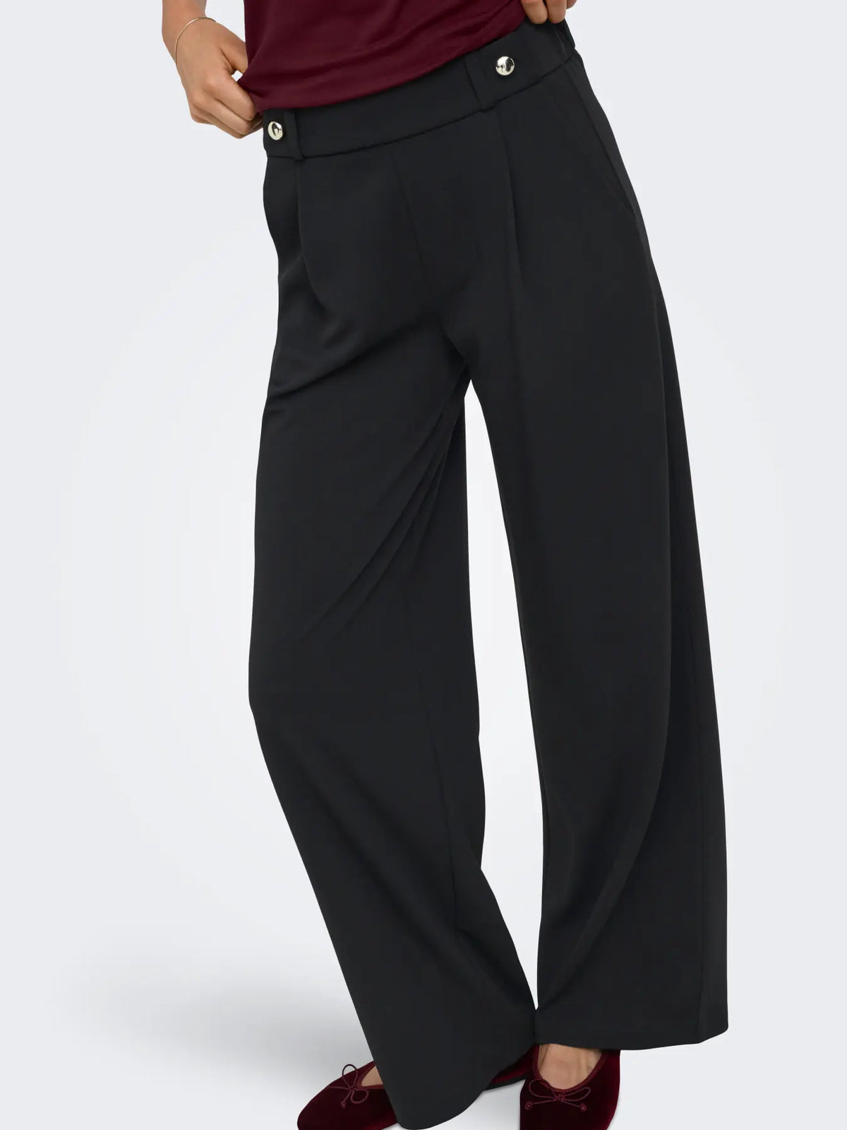 JDY Pantalone GEGGO 15208430 NOOS - Black GOLD