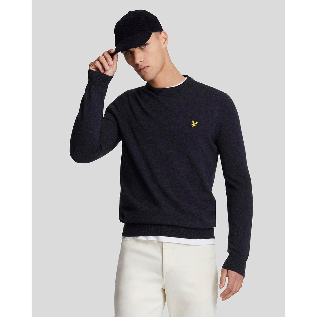 Lyle & Scott uomo maglia Lambswool Blend KN2114VC Z56