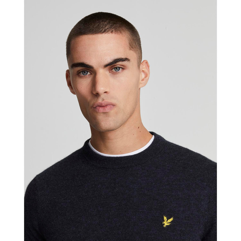 Lyle & Scott uomo maglia Lambswool Blend KN2114VC Z56