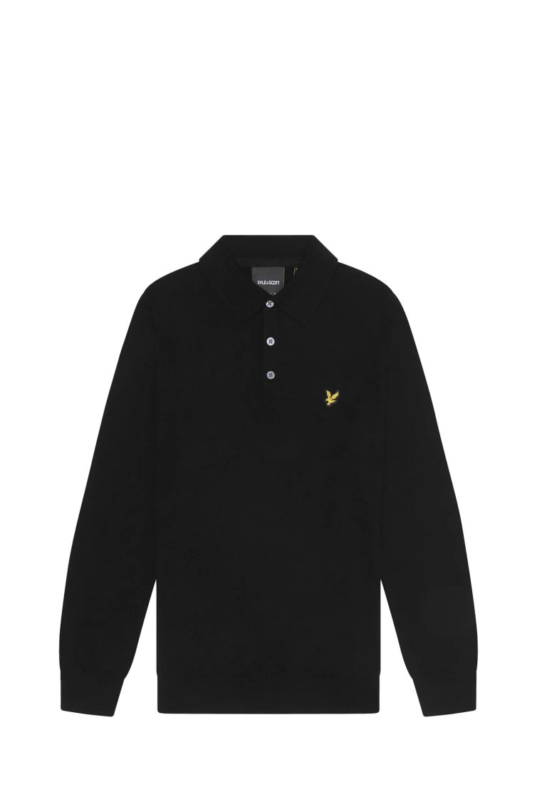 Lyle & Scott uomo maglia polo Long Sleeve KN2113VC