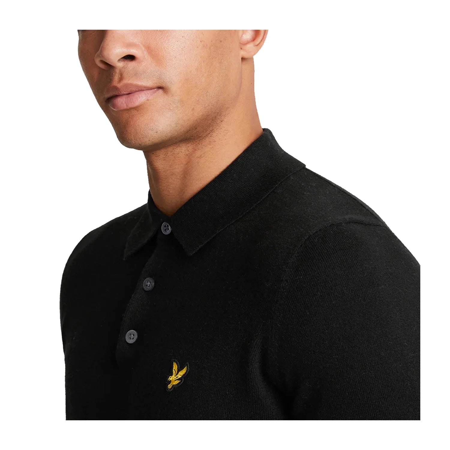 Lyle & Scott uomo maglia polo Long Sleeve KN2113VC